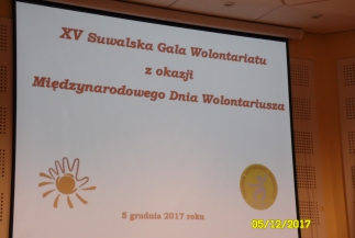 Wyróżnienie naszego wolontariusza